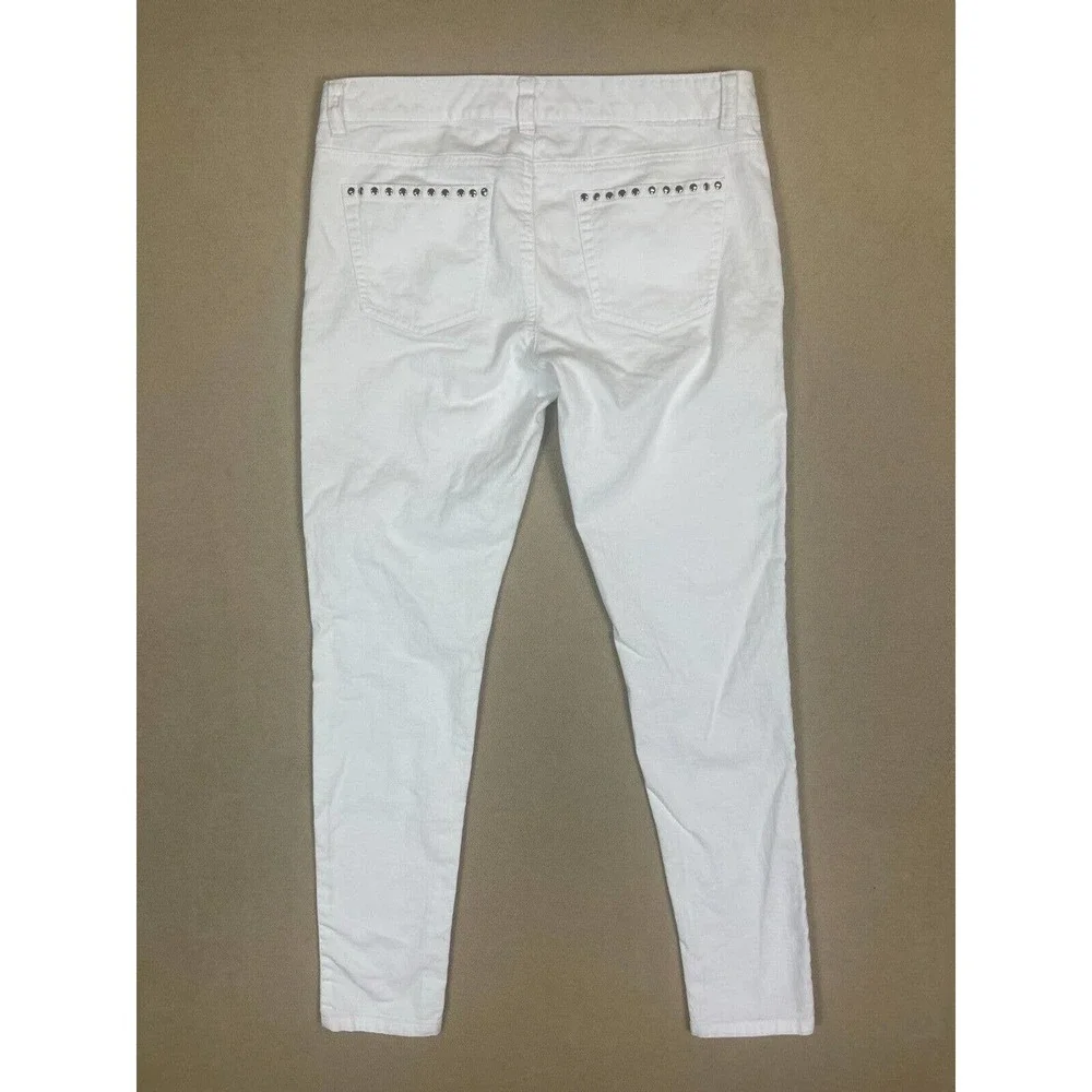 Michael Kors Skinny Jeans Womens‎ 6 Regular Fit White